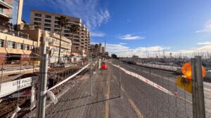 Imagen de archivo: Obras en el Paseo Mar&iacute;timo de Palma.