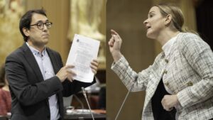 Iago Negueruela y Marga Prohens.