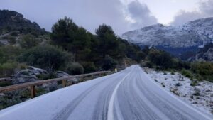 Se avecina la primera nevada del otoño en Mallorca