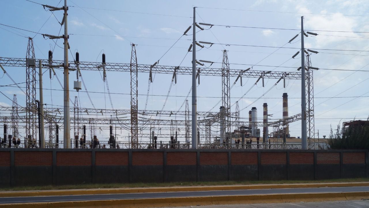 red el&eacute;ctrica