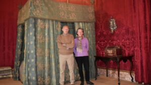 Magdalena de Quiroga y Pedro Montaner en Can Vivot