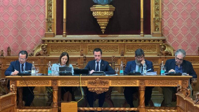 Sesión del pleno donde se ha aprobado que el 12 de septiembre se celebre la Diada de Mallorca.