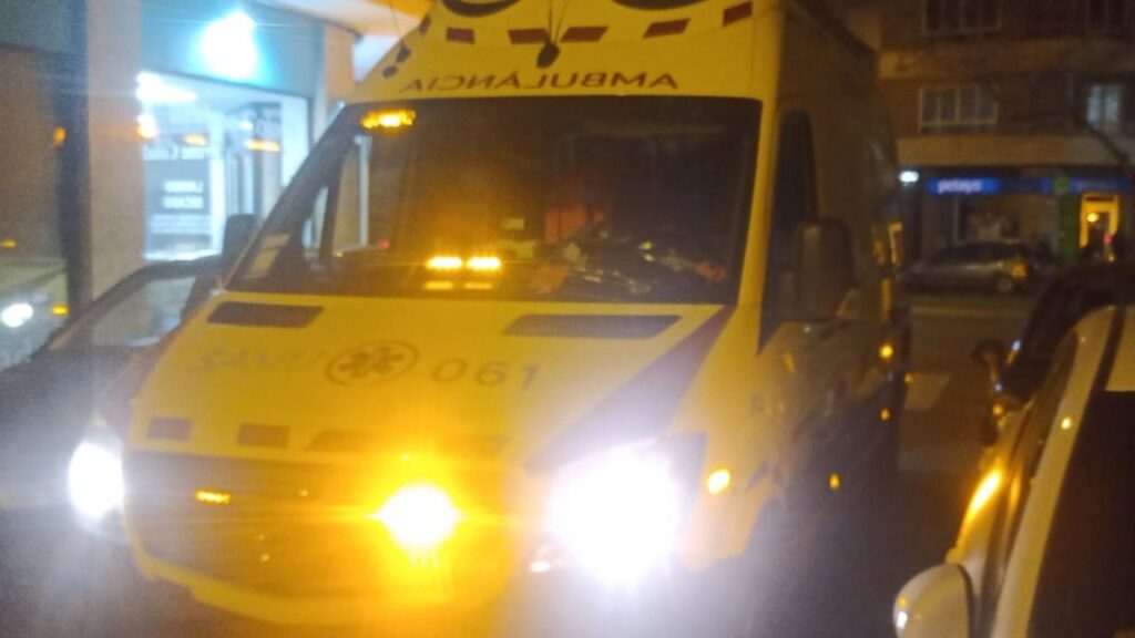 ambulancia 061 noche