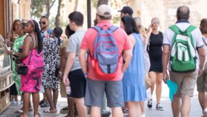 Turistas Ola de Calor