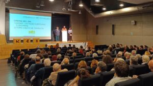 Asamblea de M&eacute;s per Mallorca en la que se ha decidido la candidatura con la que concurrir&aacute;n a las europeas.