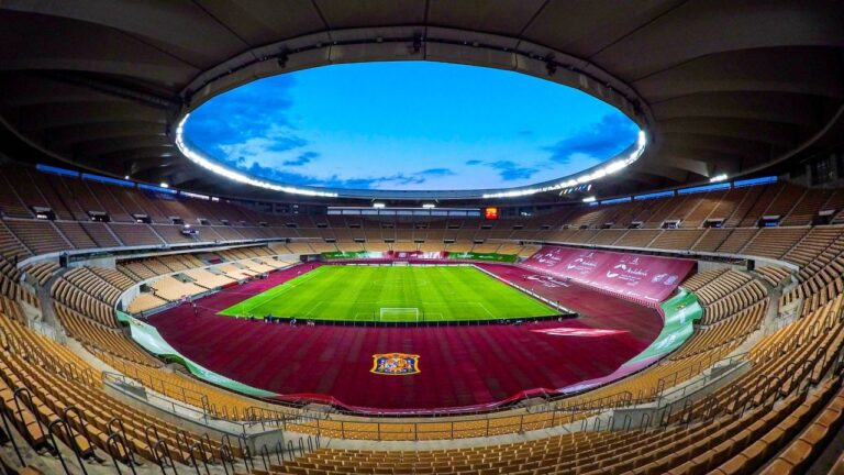 Estadio de La Cartuja de Sevilla, que albergará la final de la Copa del Rey 2024.