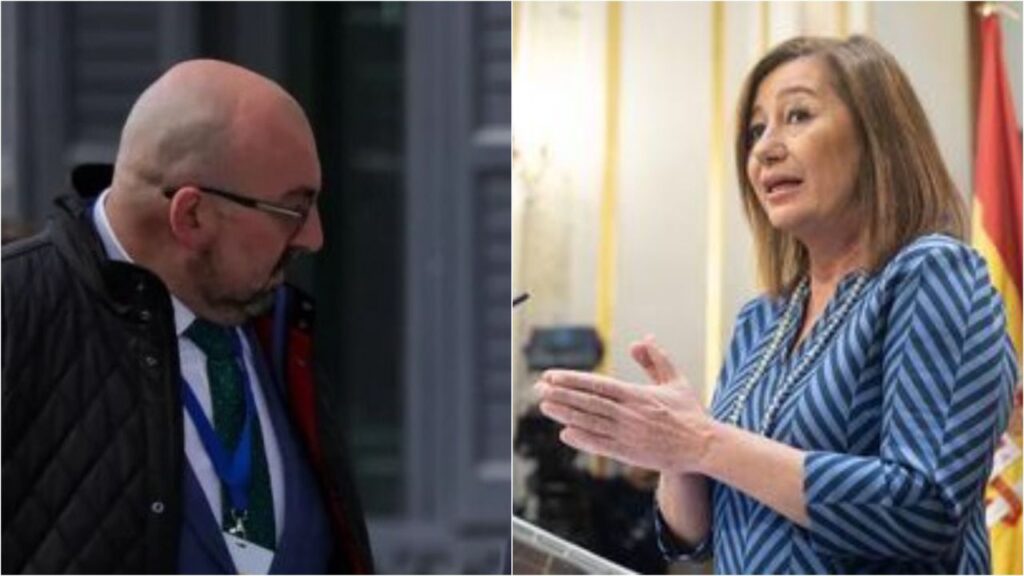 Koldo García y Francina Armengol.