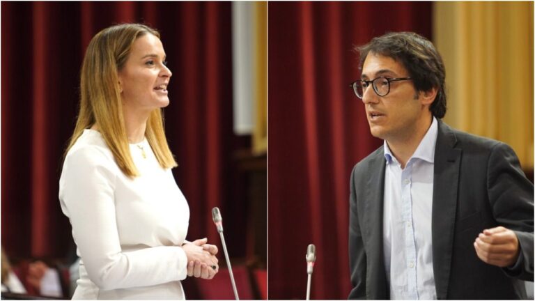 Marga Prohens y Iago Negueruela.