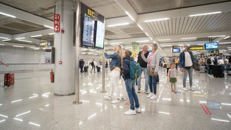 aglomeración aeropuerto