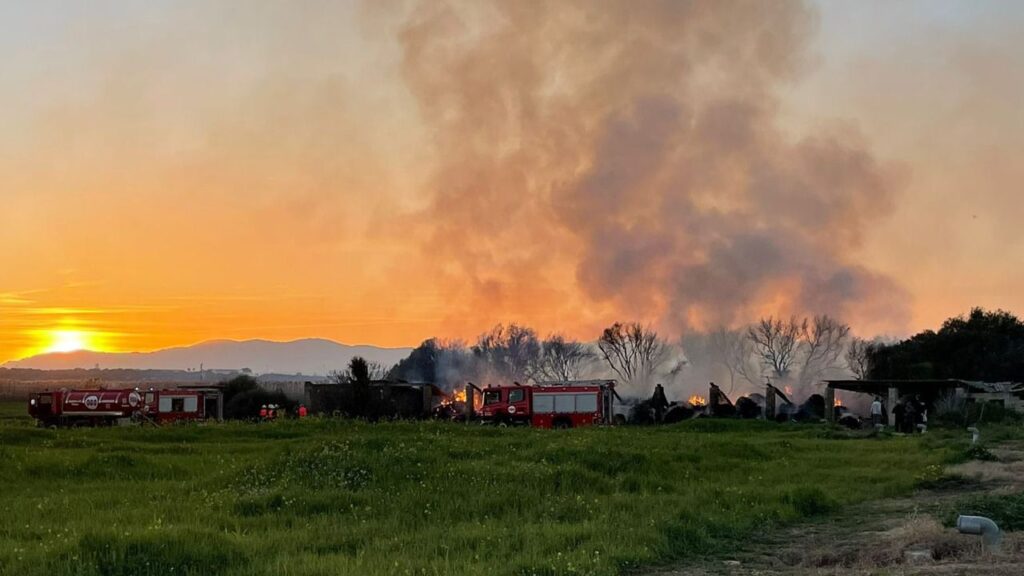 Incendio en Sant Jordi