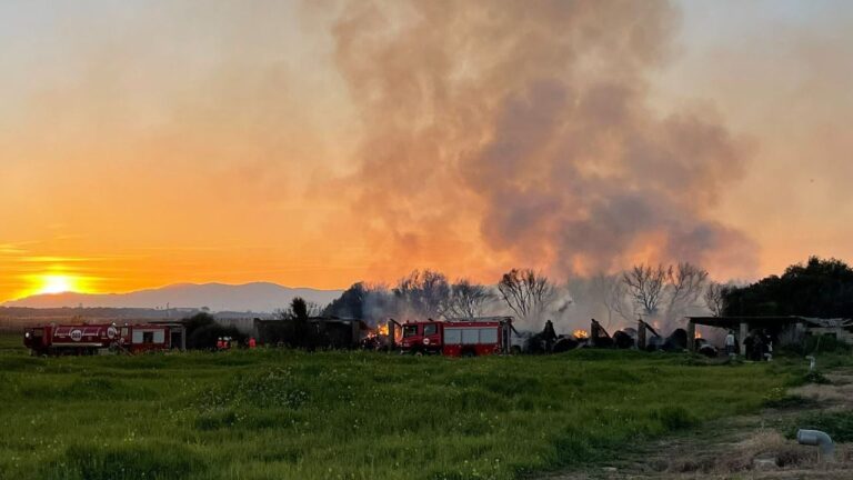 Incendio en Sant Jordi