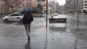 lluvia temporal