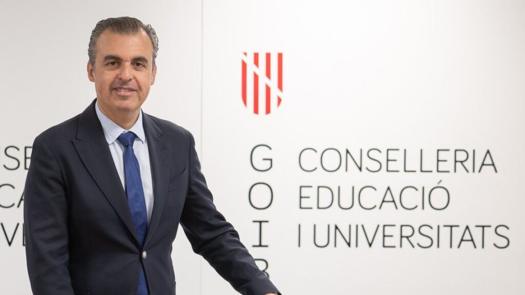 Antoni Vera, conseller de Educación y Universidades del Govern.