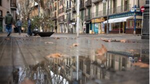 Lluvia sobre Palma