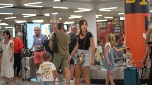 Aeropuerto Maletas Turistas