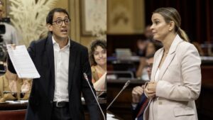 Iago Negueruela y Marga Prohens.