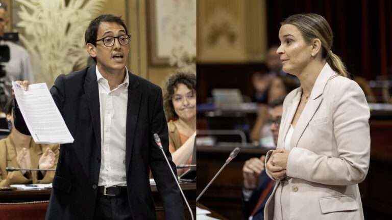 Iago Negueruela y Marga Prohens.