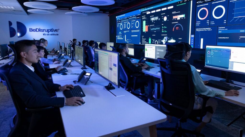 BeDisruptive centro de control ciberseguridad