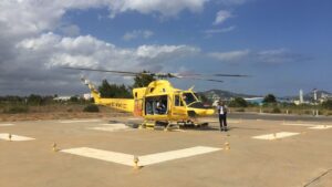 helicoptero ambulancia