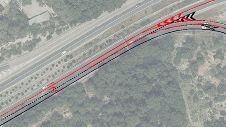 incorporacion via cintura desde autopista andratx