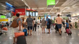 Aeropuerto Maletas Turistas