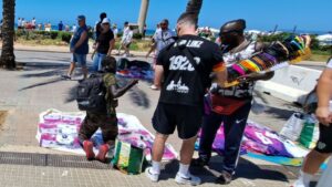 venta ambulante playa de palma