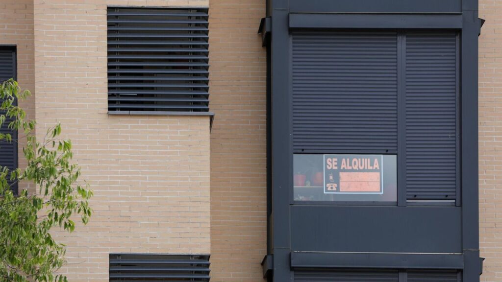 Cartel Piso Alquiler