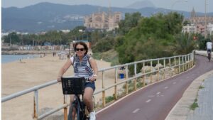 Bicicleta Playa Can Pere Antoni