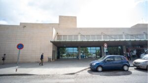 Hospital Son Ll&agrave;tzer, donde ha sido trasladado uno de los heridos