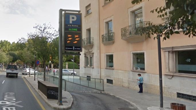 parking aparcamiento smap via roma