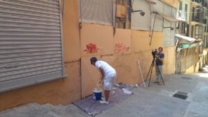limpieza grafitis pintadas