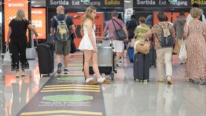 Aeropuerto Maletas Turistas