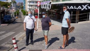 Afectados por el cierre de los locales de Punta Ballena en julio de 2020