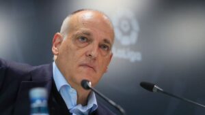 Javier Tebas, presidente de La Liga.
