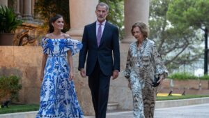 Marivent acoge la recepcio?n de los Reyes