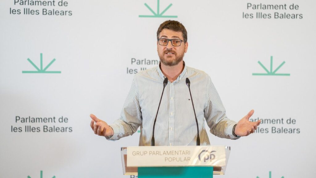 Sebastià Sagreras, portavoz del PP en el Parlament.