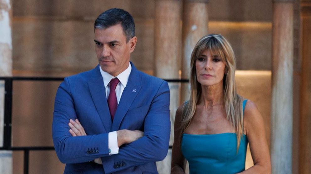 Pedro Sánchez y Begoña Gómez.