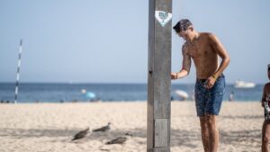 Turistas en Magaluf Ola de Calor