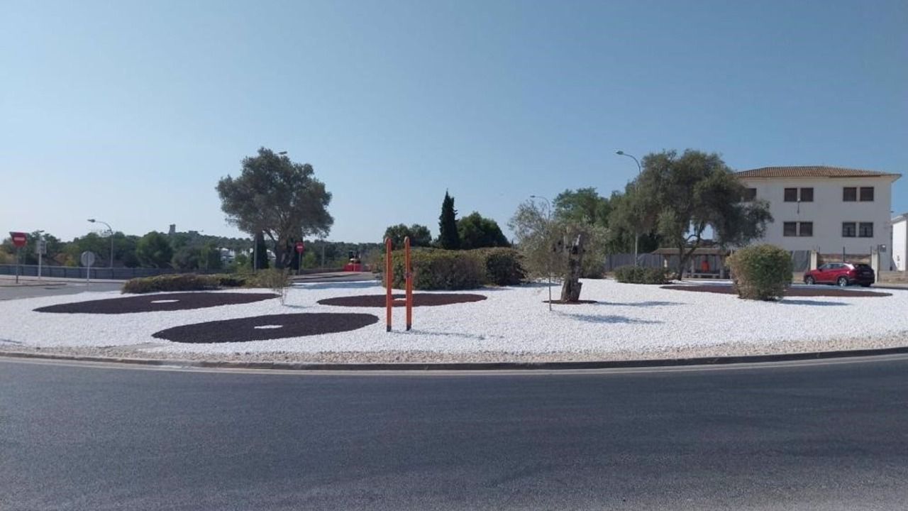 Rotonda de acceso a Génova.