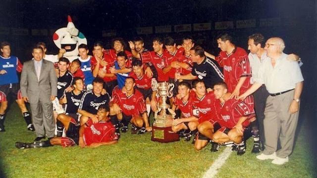 El Mallorca de Beltrán levantó el trofeo en 1997 tras derrotar al Flamengo en el Luis Sitjar