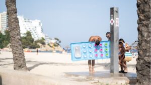 Turistas en Magaluf Ola de Calor