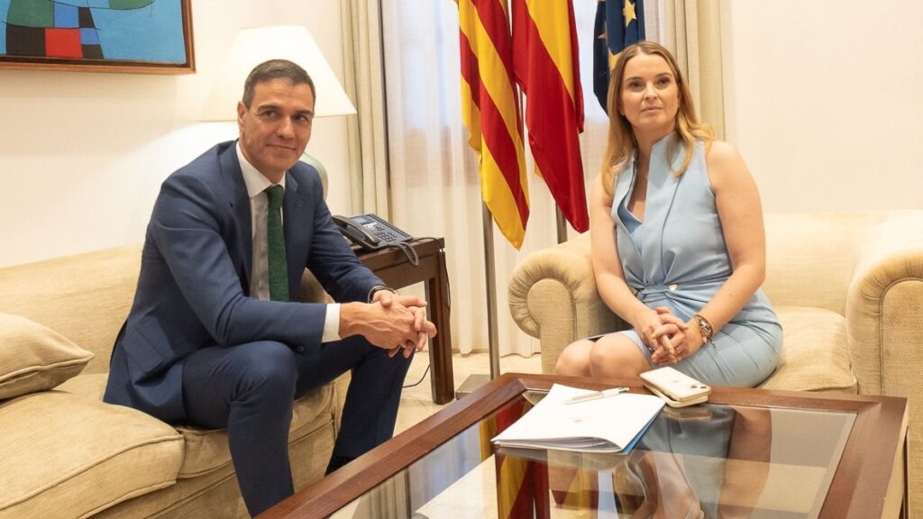 Reunión entre Prohens y Sánchez en Palma.