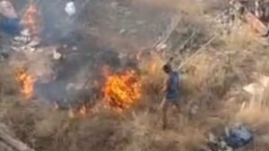 incendio indigente desaparecido arenal