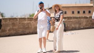 Turistas Ola de Calor