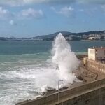 temporal oleaje puerto Palma