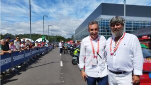 El vicepresidente segundo y consejero de Medio Ambiente, Medio Rural y Deportes, Pedro Bestard, ha presenciado la etapa de este mi&eacute;rcoles