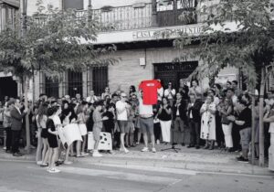 Homenaje al peque&ntilde;o Mateo, en Mocej&oacute;n