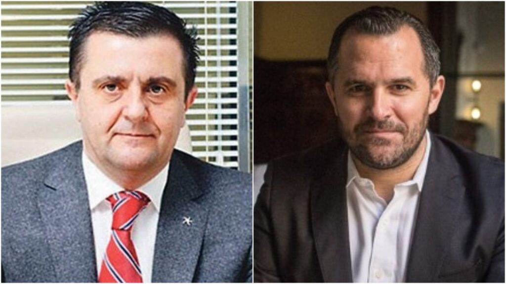 Aurelio Vázquez y Javier Vich.