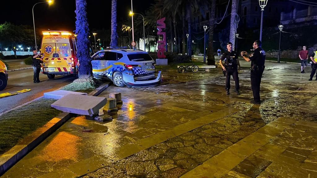 Lugar donde acaeció el atropello que costó la vida a Mario Decandia.