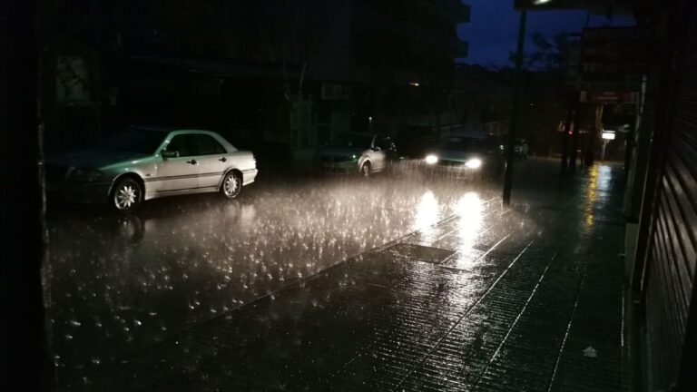 lluvia coche